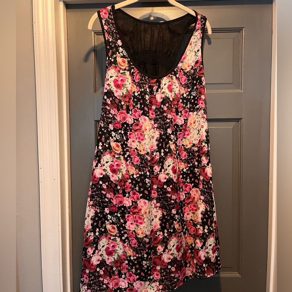 Reversible floral dress